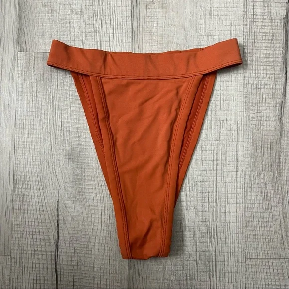 HOUSE OF CB Mawi Terracotta Rust Bikini Set XS - Picture 9 of 14